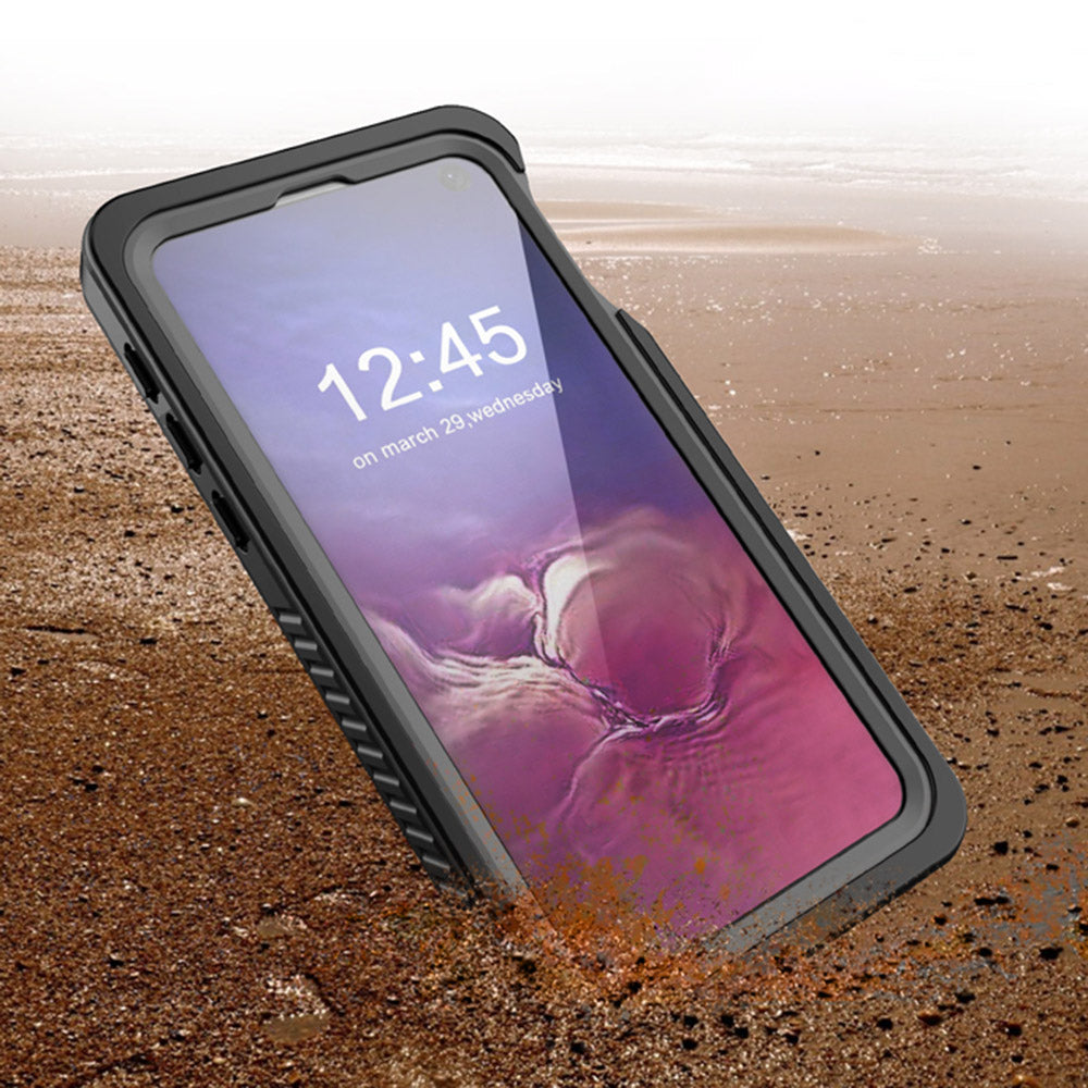 FS Series For Samsung Galaxy S10e IP68 Waterproof Snorkeling Clear Case Anti-Fall Full Protection Phone Cover FS Series For Samsung Galaxy S10e IP68 Waterproof Snorkeling Clear Case Anti-Fall Full Protection Phone Cover